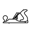 icon of jack-plane vector image