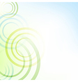 pastel background with circles vector image