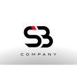 s b logo letter design vector image
