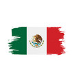 mexican flag vector image