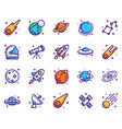 set space icon vector image