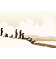 meerkat lookouts vector image vector image