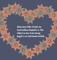 floral background for valentines day vector image vector image
