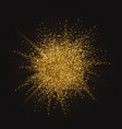 glitter burst background vector image vector image
