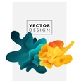 abstract color cloud vector image vector image