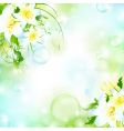 floral frame vector image
