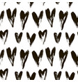 beautiful seamless heart pattern vector image vector image