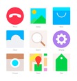 100 Universal Icons For Web and Mobile Royalty Free Vector