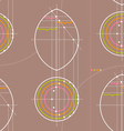 geometric pattern vector image vector image