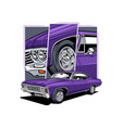 muscle car 11 vector image