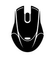 gaming mouse glyph icon esports equipment vector image
