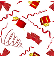 christmas frame seamless vector image