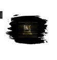 ink brush background vector image