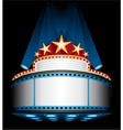 movie premiere vector image vector image