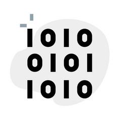 Binary code digital transformation concept Vector Image