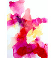abstract watercolor art hand painted vector image