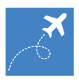 plane color 01 vector image