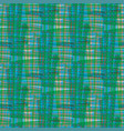 faux plaid burlap watercolor effect vector image vector image