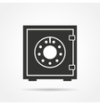 safe icon vector image