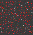 valentines day abstract seamless background vector image