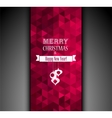 christmas vintage background vector image vector image