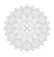 mandala ornament vector image