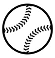 baseball cartoon design vector image