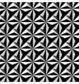 black and white seamless geometric 3d texture vector image vector image