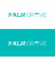 inspired resort logo design hotel vector image