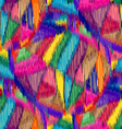 ikat pattern vector image
