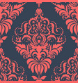 damask seamless pattern element vector image