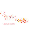 festive multicolored circles vector image