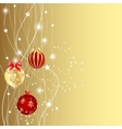 abstract christmas background vector image