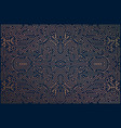 merry christmas and happy new year golden vector image
