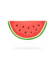 watermelon slice vector image vector image