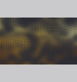 abstract wave mosaic vector image