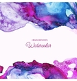 bright watercolor background vector image