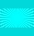 bright cyan rays background vector image