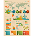 infotravel2 vector image vector image
