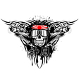 kamikaze and airplane 2 vector image