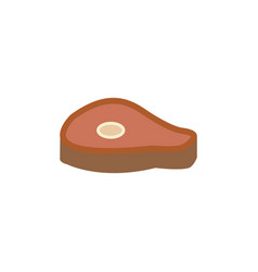 Beef steak icon Royalty Free Vector Image - VectorStock