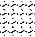 snowboarding seamless pattern vector image vector image