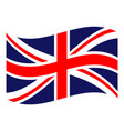 flag of the united kingdom vector image