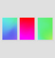 bright colors gradient abstract background vector image