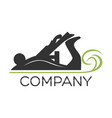 jack plane logo vector image