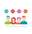 creative people consulting vector image