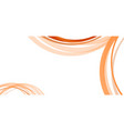 abstract circles and waves on white vector image vector image