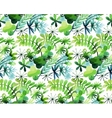watercolor spring pattern vector image