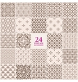 vintage background seamless pattern ornament vector image