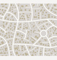 seamless road city map vector image vector image